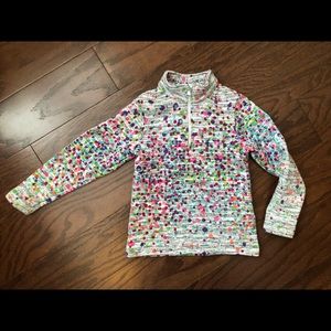 Girls Spyder 1/4 Zip Knit Pullover